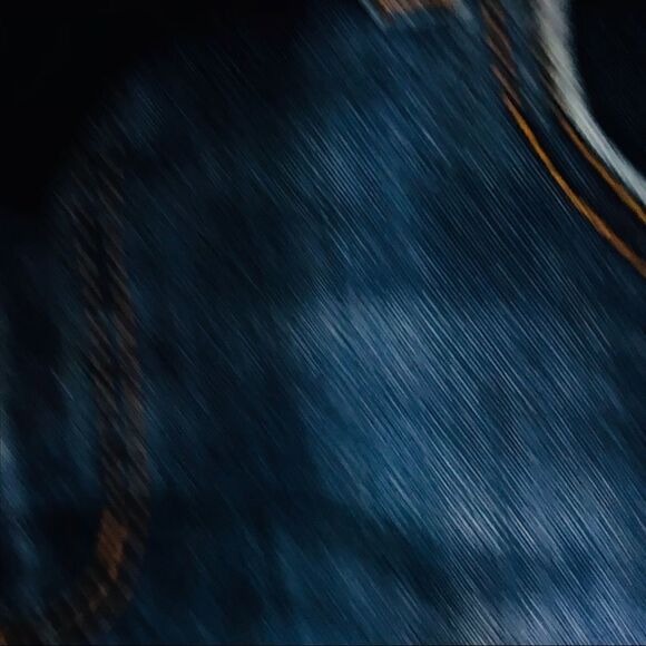 LOFT Cropped Distress Jeans with 2 tone colors - Picture 4 of 7